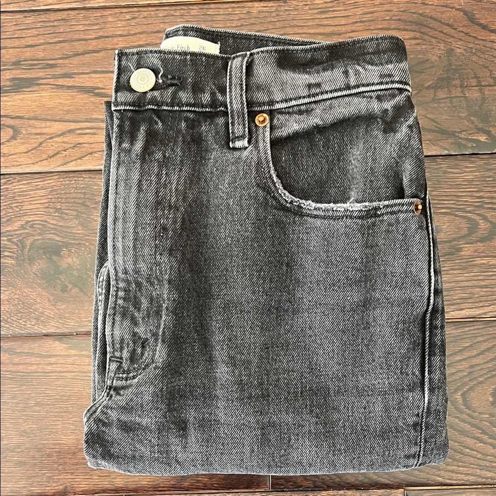 Abercrombie 90s Straight Ultra High Rise Jeans
